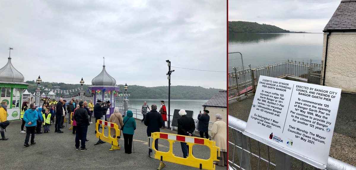 BANGOR GARTH PIER CELEBRATES 125th YEAR ANNIVERSARY