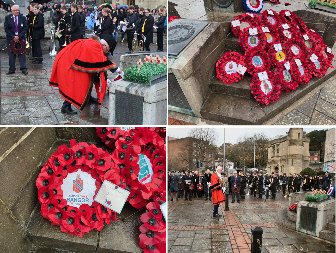 Bangor Remembrance Sunday 2025