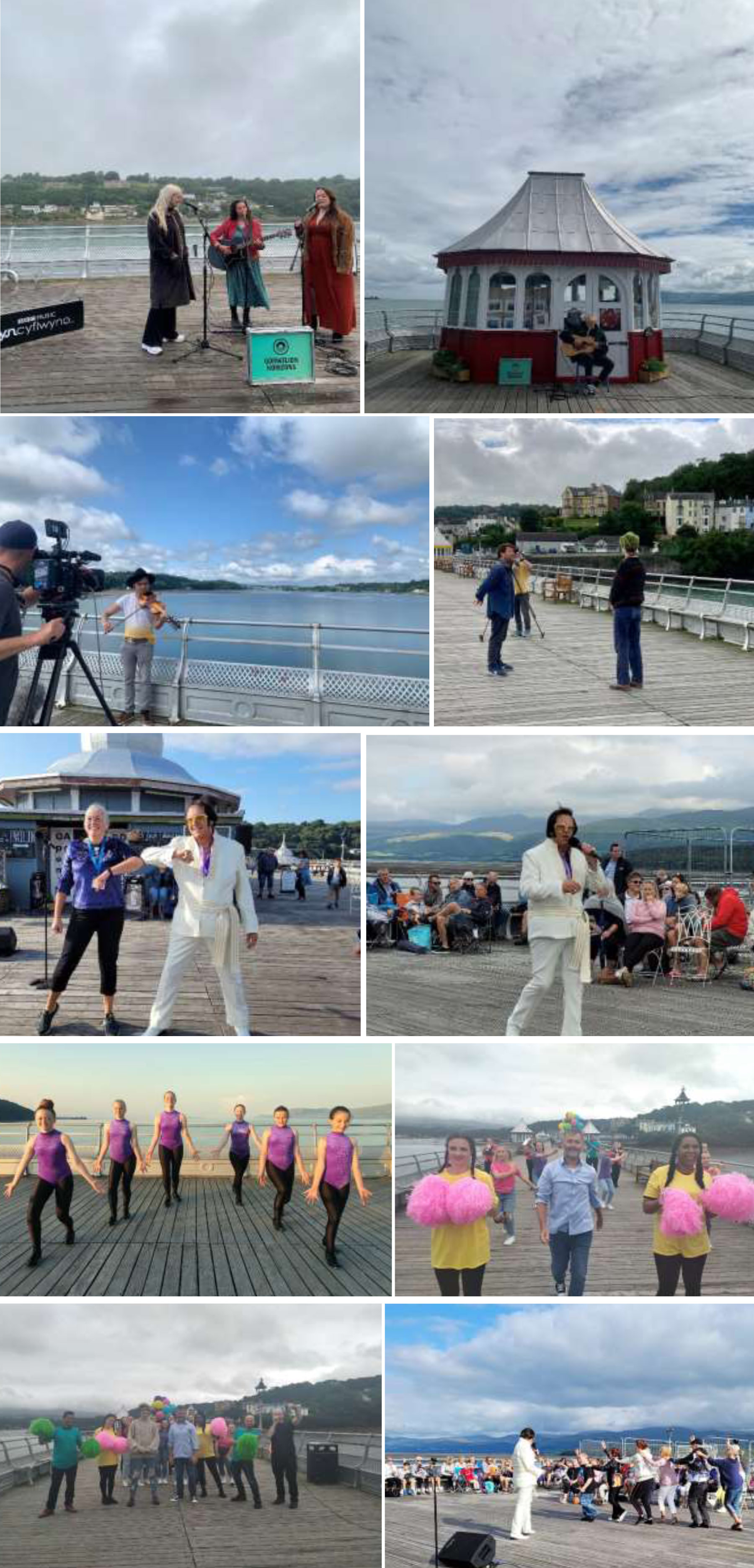 Bangor Garth Pier proving a hit with film companies